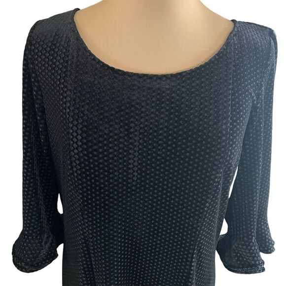 NorthStyle SZ 12 Polka Dot Velvet Dress Whimsigoth Witchy Fairy Grunge Party - Picture 3 of 11